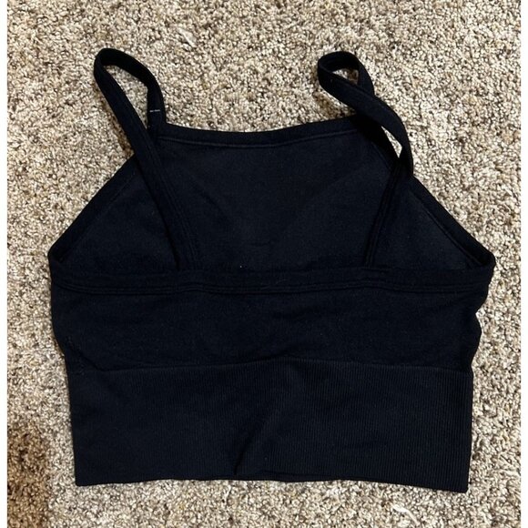 2 ~ PRO-FIT Women's Sports Bra Black & Tan ~ Size M - Picture 8 of 9